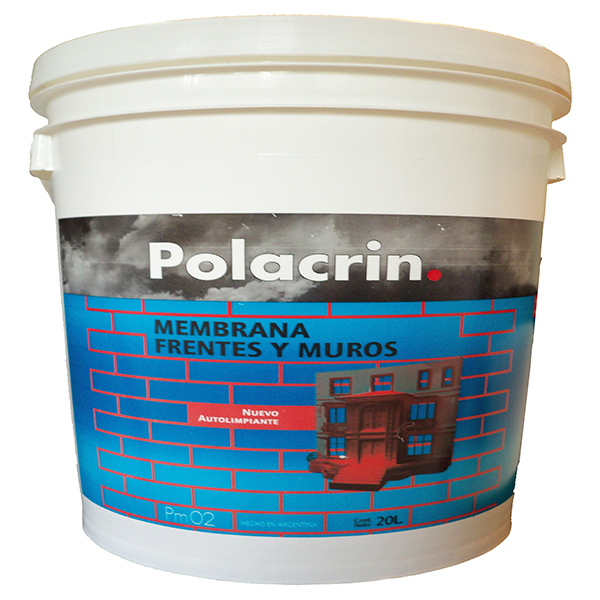 MEMBRANA EN PASTA P/FRENTES Y MUROS/20LT./TRASLUCI