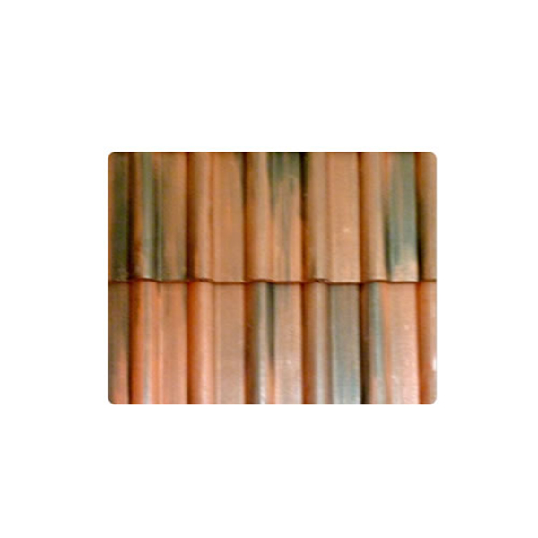 TEJA CRUCE DE 3 VIAS/TERRACOTA/NATURAL